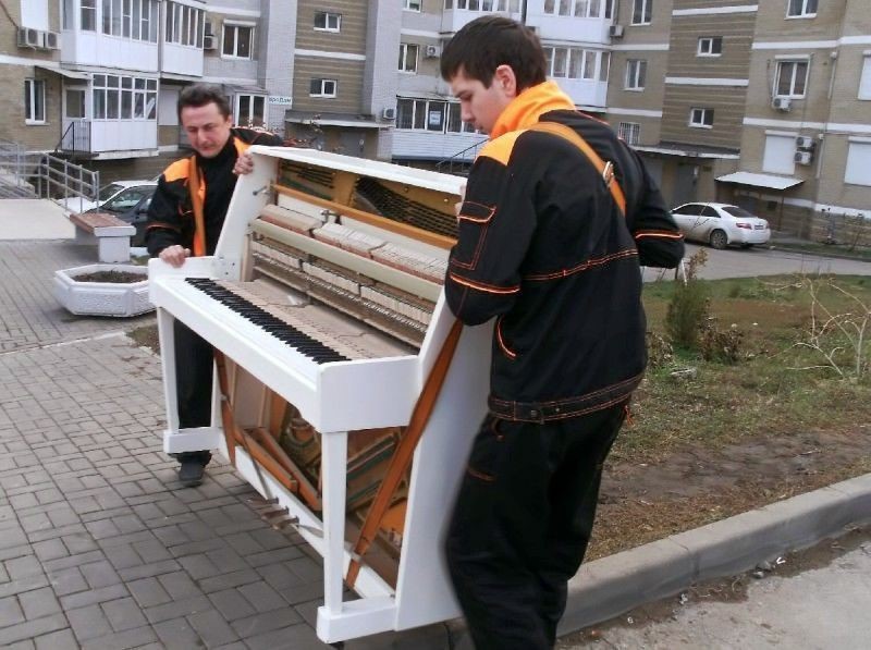 Перевозка пианино и рояля в Рубцовске — цена от 809 руб., грузчики, упаковка — Мастер24